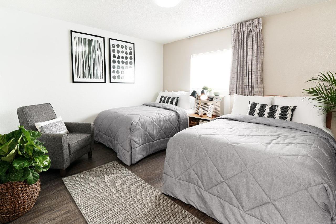 Intown Suites Extended Stay Indianapolis In -I70 Post Drive Eksteriør bilde
